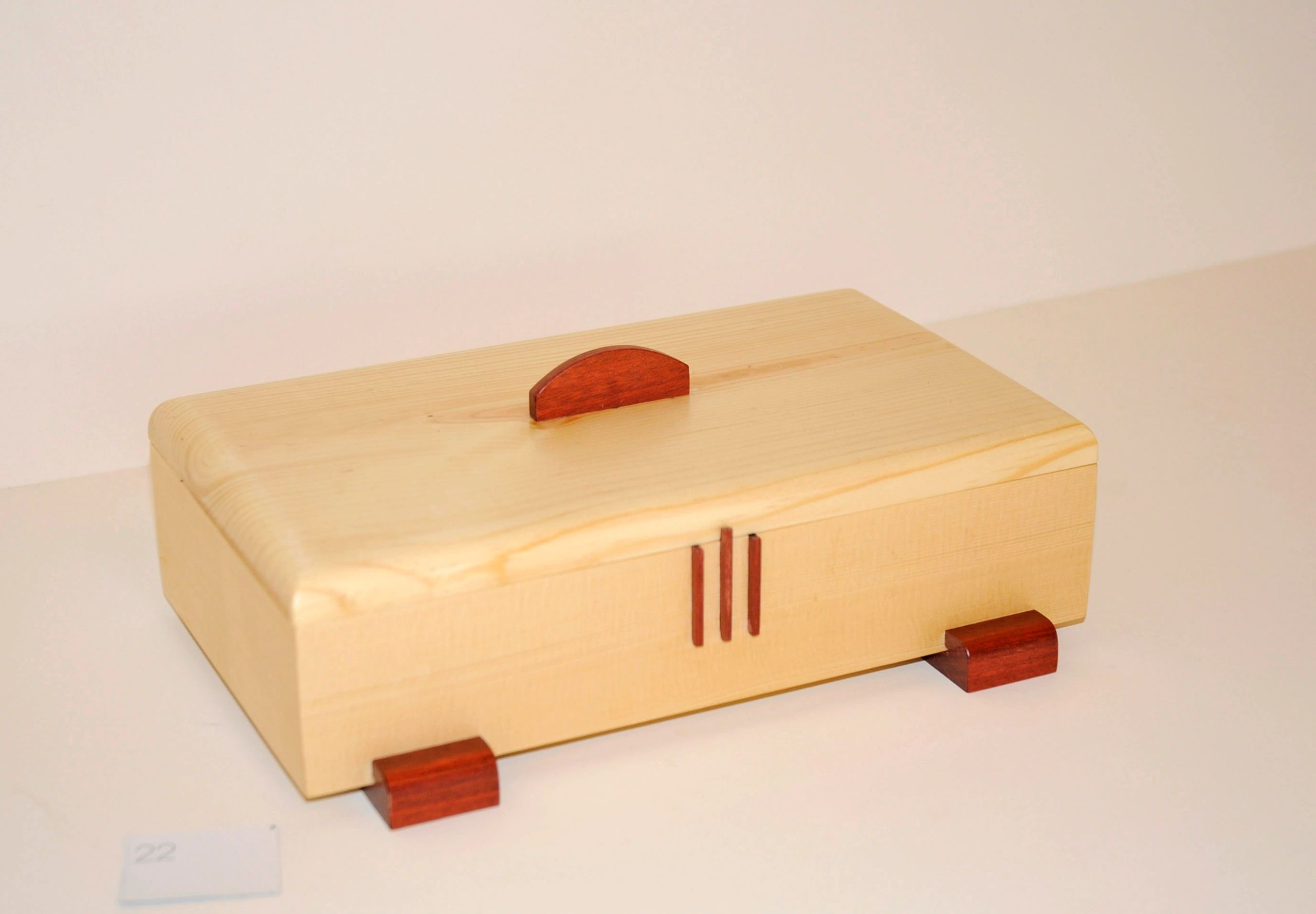 Handcrafted wooden box Box 22